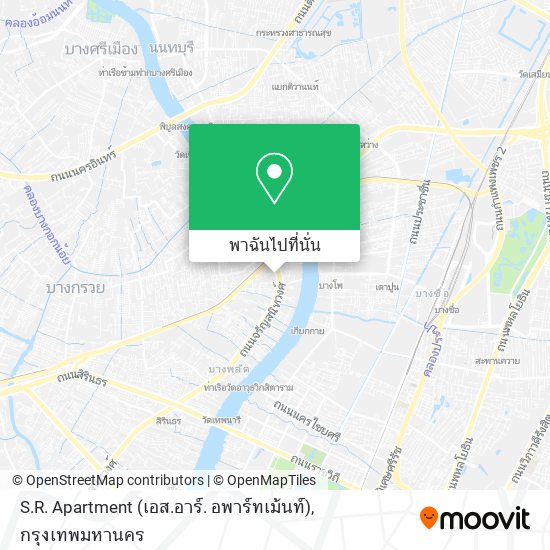 S.R. Apartment (เอส.อาร์. อพาร์ทเม้นท์) แผนที่