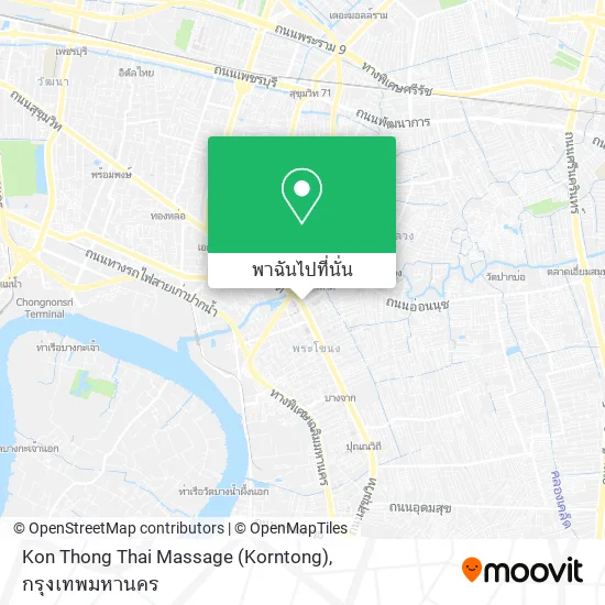 Kon Thong Thai Massage (Korntong) แผนที่