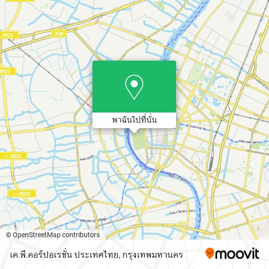 เค.พี.คอร์ปอเรชั่น ประเทศไทย แผนที่