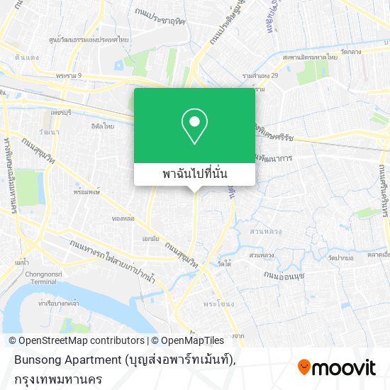 Bunsong Apartment (บุญส่งอพาร์ทเม้นท์) แผนที่