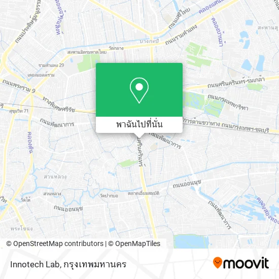 Innotech Lab แผนที่