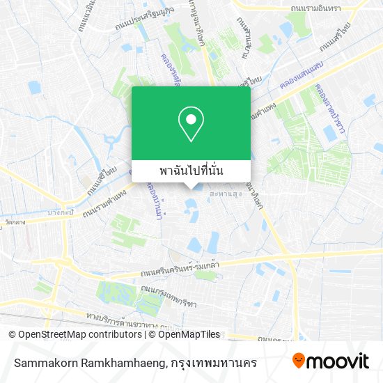 Sammakorn Ramkhamhaeng แผนที่