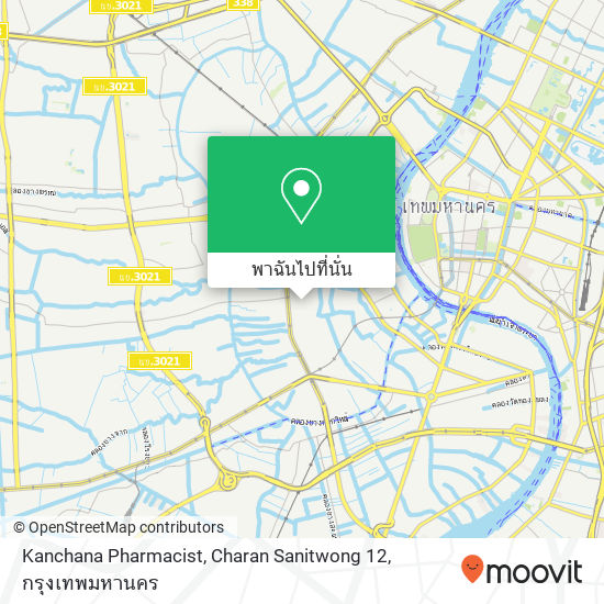 Kanchana Pharmacist, Charan Sanitwong 12 แผนที่