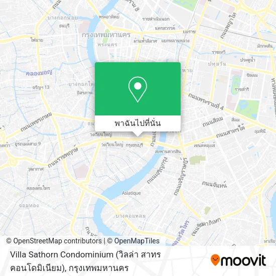 Villa Sathorn Condominium (วิลล่า สาทร คอนโดมิเนียม) แผนที่