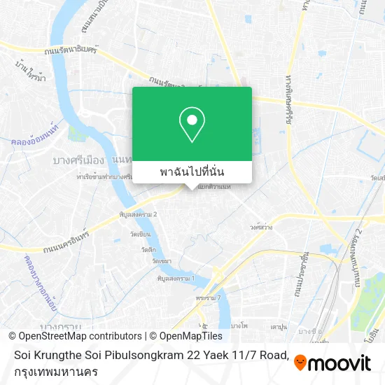 Soi Krungthe Soi Pibulsongkram 22 Yaek 11 / 7 Road แผนที่