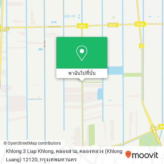 Khlong 3 Liap Khlong, คลองสาม, คลองหลวง (Khlong Luang) 12120 แผนที่