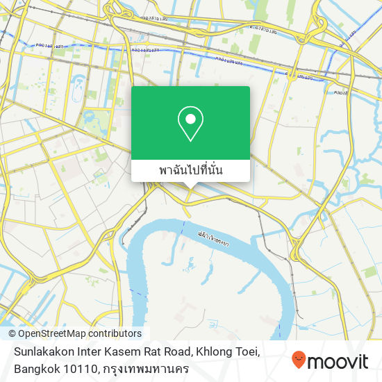 Sunlakakon Inter Kasem Rat Road, Khlong Toei, Bangkok 10110 แผนที่