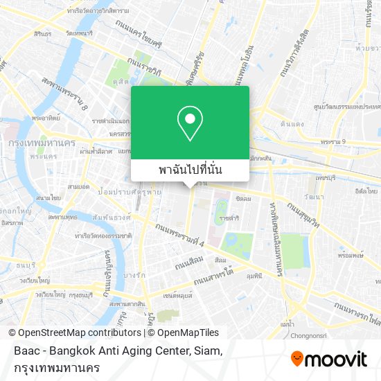 Baac - Bangkok Anti Aging Center, Siam แผนที่