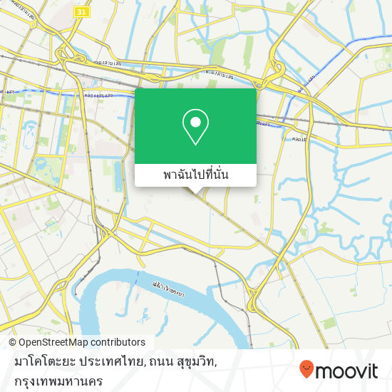มาโคโตะยะ ประเทศไทย, ถนน สุขุมวิท แผนที่
