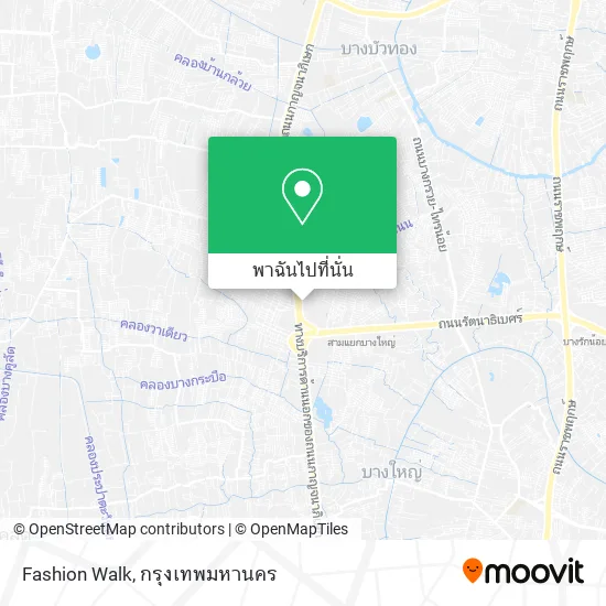 Fashion Walk แผนที่