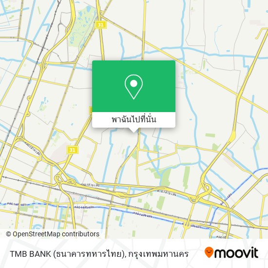 TMB BANK (ธนาคารทหารไทย) แผนที่