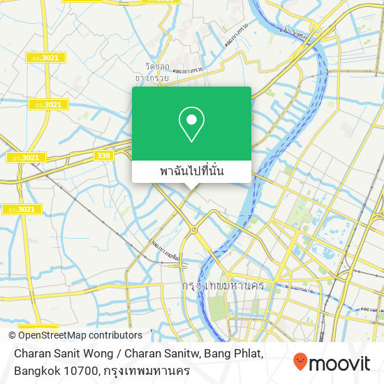 Charan Sanit Wong / Charan Sanitw, Bang Phlat, Bangkok 10700 แผนที่