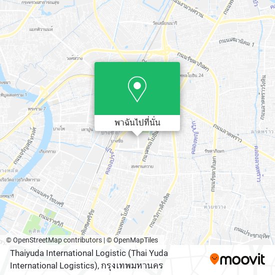 Thaiyuda International Logistic (Thai Yuda International Logistics) แผนที่