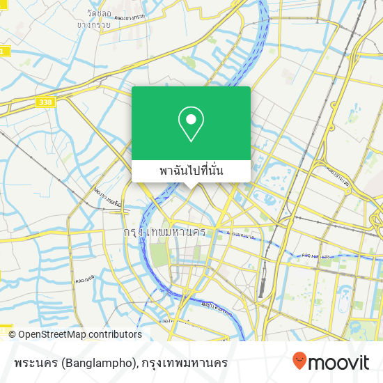 พระนคร (Banglampho) แผนที่