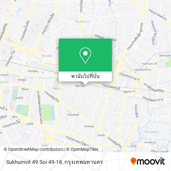 Sukhumvit 49 Soi 49-18 แผนที่