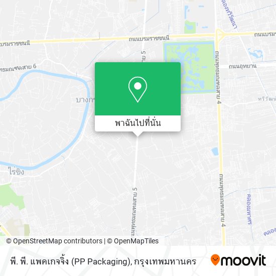 พี. พี. แพคเกจจิ้ง (PP Packaging) แผนที่