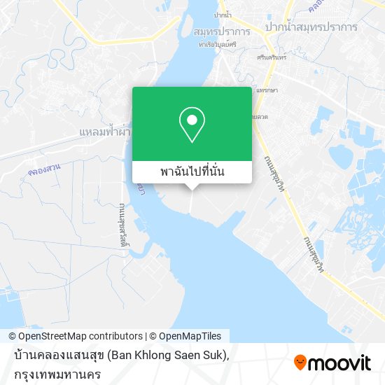 บ้านคลองแสนสุข (Ban Khlong Saen Suk) แผนที่
