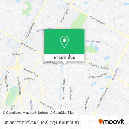 ธนาคารทหารไทย (TMB) แผนที่