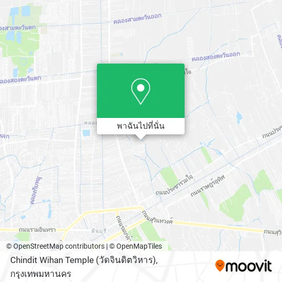 Chindit Wihan Temple (วัดจินดิตวิหาร) แผนที่