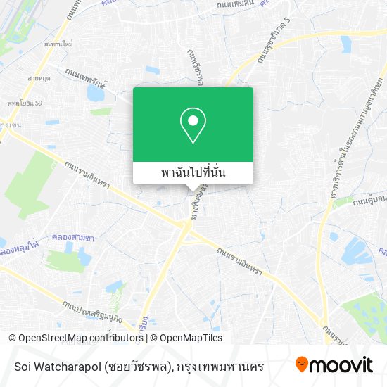 Soi Watcharapol (ซอยวัชรพล) แผนที่