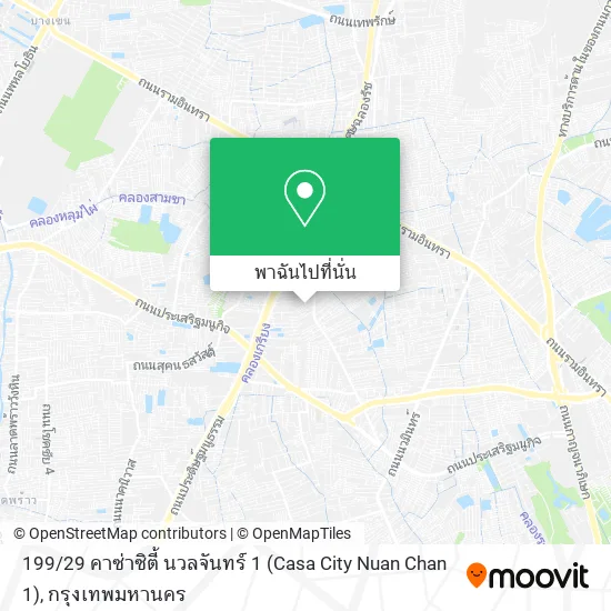 199 / 29 คาซ่าซิตี้ นวลจันทร์ 1 (Casa City Nuan Chan 1) แผนที่