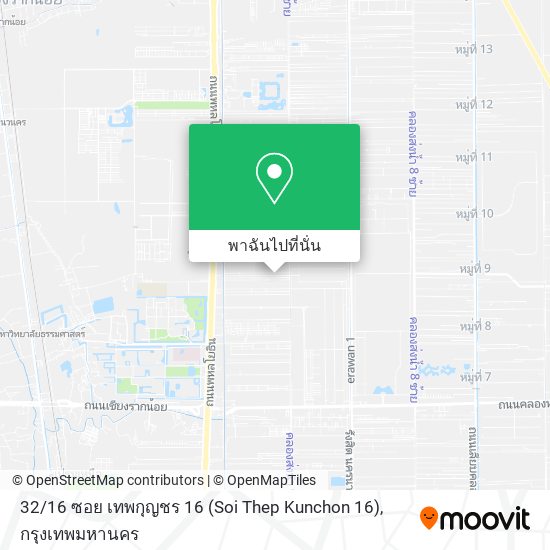 32 / 16 ซอย เทพกุญชร 16 (Soi Thep Kunchon 16) แผนที่
