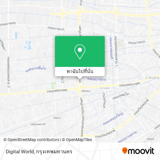Digital World แผนที่