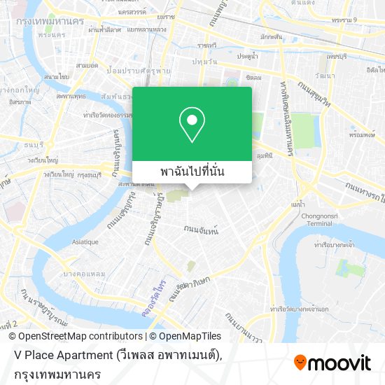 V Place Apartment (วีเพลส อพาทเมนต์) แผนที่