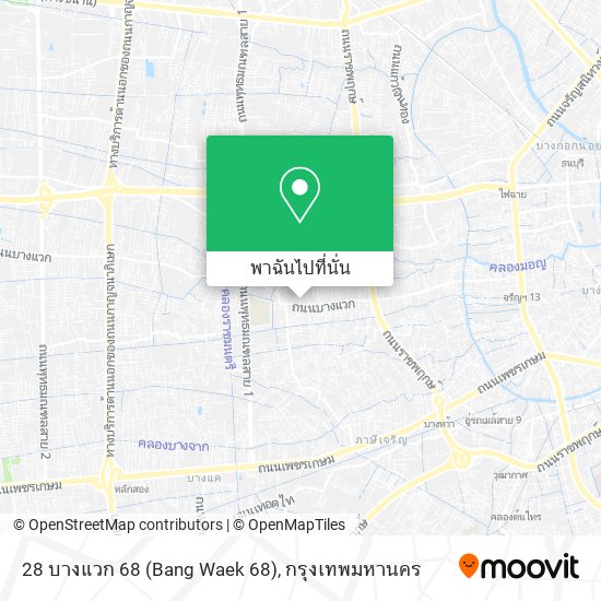 28 บางแวก 68 (Bang Waek 68) แผนที่