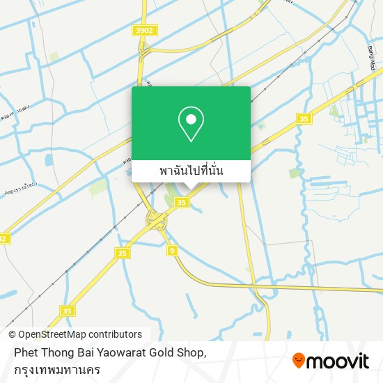 Phet Thong Bai Yaowarat Gold Shop แผนที่