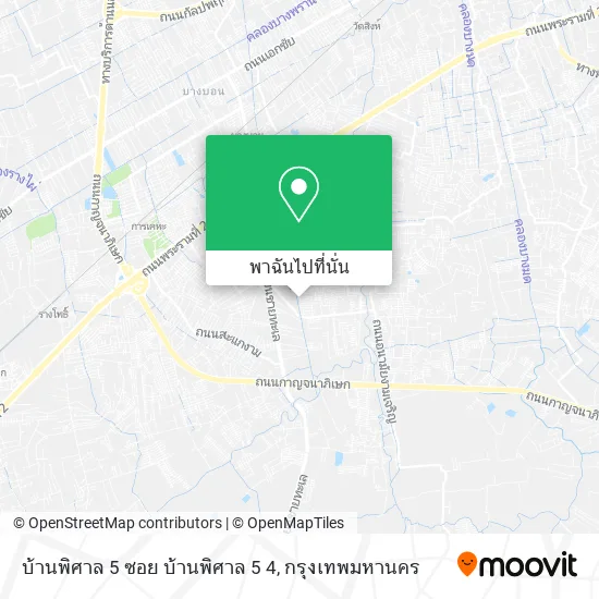บ้านพิศาล 5 ซอย บ้านพิศาล 5 4 แผนที่