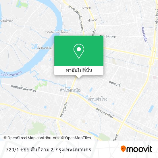 729/1 ซอย สันติคาม 2 แผนที่