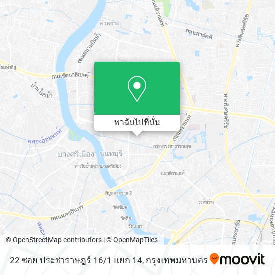 22 ซอย ประชาราษฎร์ 16/1 แยก 14 แผนที่