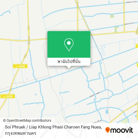 Soi Phruek / Liap Khlong Phasi Charoen Fang Nuea แผนที่