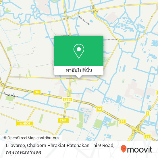 Lilavaree, Chaloem Phrakiat Ratchakan Thi 9 Road แผนที่