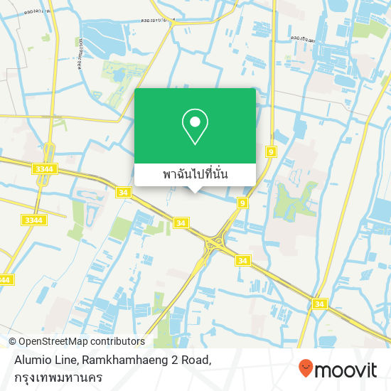 Alumio Line, Ramkhamhaeng 2 Road แผนที่