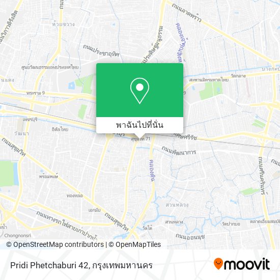 Pridi Phetchaburi 42 แผนที่