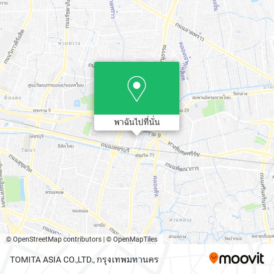 TOMITA ASIA CO.,LTD. แผนที่