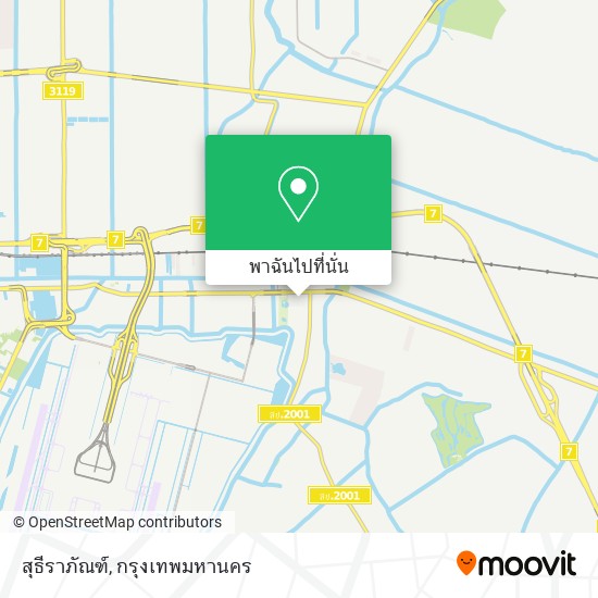 สุธีราภัณฑ์ แผนที่