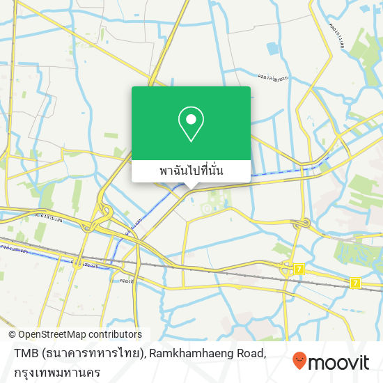 TMB (ธนาคารทหารไทย), Ramkhamhaeng Road แผนที่