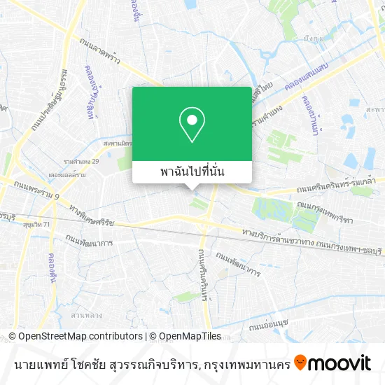 นายแพทย์ โชคชัย สุวรรณกิจบริหาร แผนที่