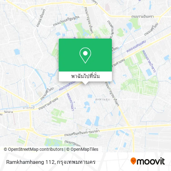Ramkhamhaeng 112 แผนที่