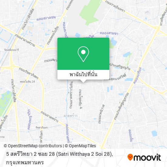 5 สตรีวิทยา 2 ซอย 28 (Satri Witthaya 2 Soi 28) แผนที่