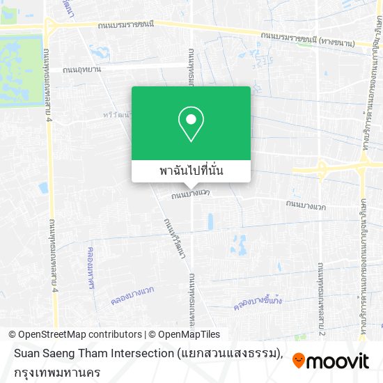 Suan Saeng Tham Intersection (แยกสวนแสงธรรม) แผนที่