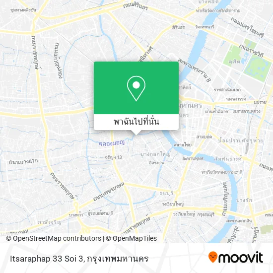 Itsaraphap 33 Soi 3 แผนที่