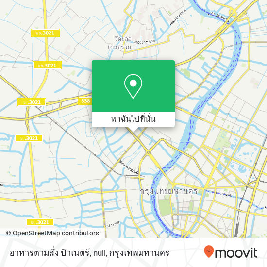 อาหารตามสั่ง ป้าเนตร์, null แผนที่