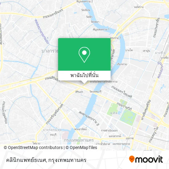 คลินิกแพทย์ธเนศ แผนที่