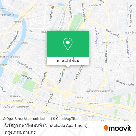 นิรัชฎา อพาร์ตเมนท์ (Nirutchada Apartment) แผนที่