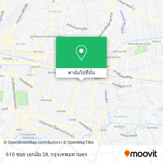 610 ซอย เอกมัย 28 แผนที่