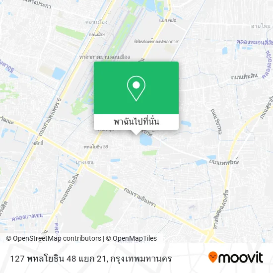 127 พหลโยธิน 48 แยก 21 แผนที่
